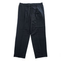 HUGO BOSS Slacks Pants XL Black Wide Tuck Pleated Double Cuff
