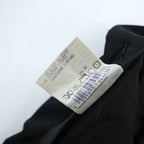 HUGO BOSS Slacks Pants XL Black Wide Tuck Pleated Double Cuff