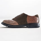 REGAL Shoe & Co. 802S Brown Leather Suede Saddle Shoes Made in England Size 27cm