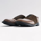REGAL Shoe & Co. 802S Brown Leather Suede Saddle Shoes Made in England Size 27cm