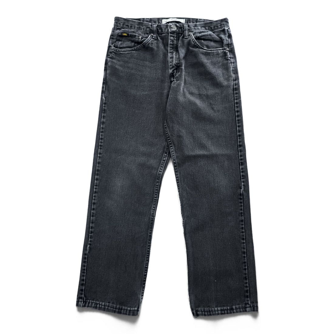 Lee ブラック フェード デニムパンツ ジーンズ W34 L34 REGULAR FIT ジッパーフライ 2008908