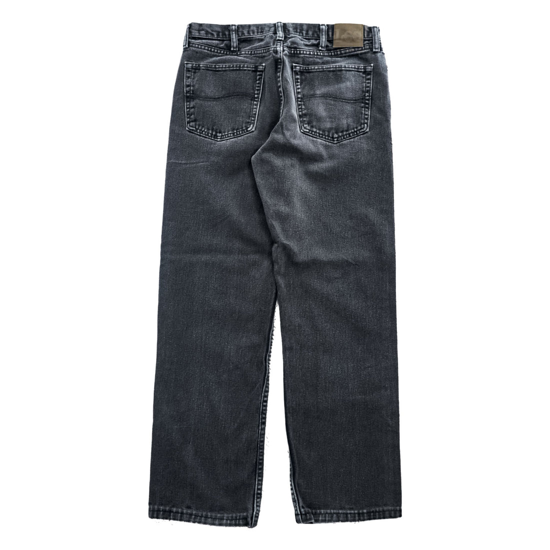 Lee ブラック フェード デニムパンツ ジーンズ W34 L34 REGULAR FIT ジッパーフライ 2008908