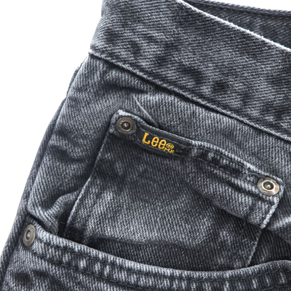 Lee ブラック フェード デニムパンツ ジーンズ W34 L34 REGULAR FIT ジッパーフライ 2008908