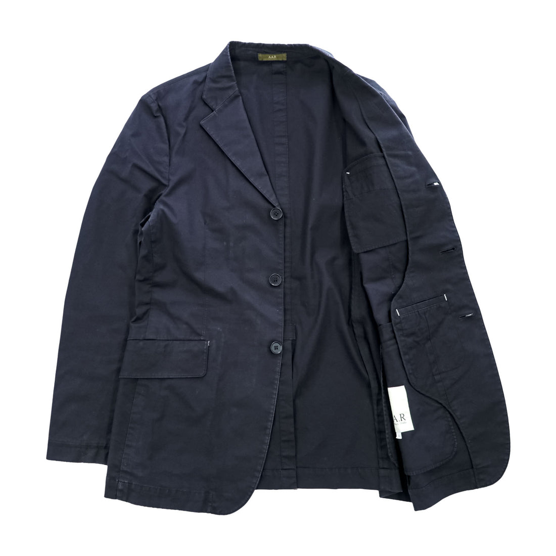 A.A.R (Yohji Yamamoto × DURBAN) 90年代 ヴィンテージ テーラードジャケット 3B ブレザー X460242