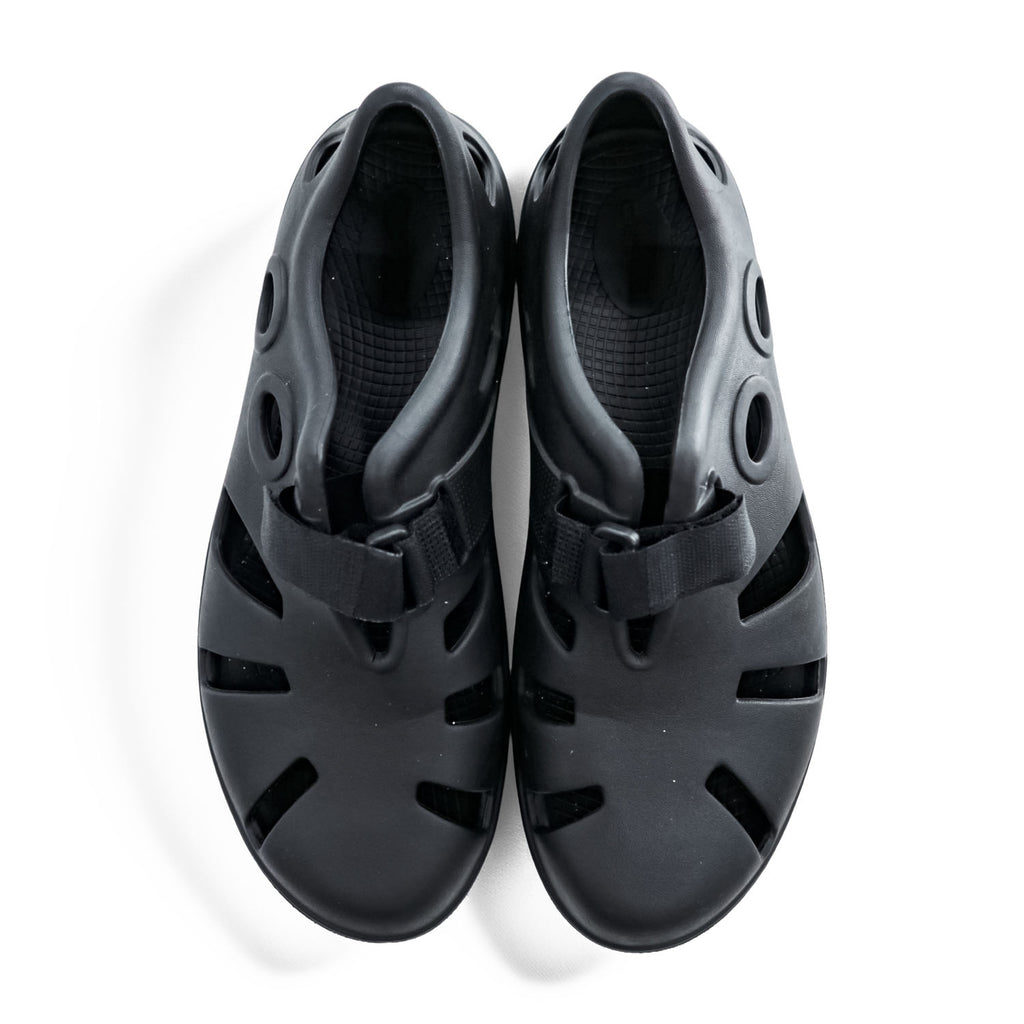 OOFOS OOcandOO Recovery Sandals US10 Black