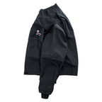 Zero Restriction Gore-Tex Convertible Golf Jacket Black Zip-Off Sleeve Vest Size L