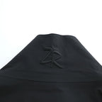 Zero Restriction Gore-Tex Convertible Golf Jacket Black Zip-Off Sleeve Vest Size L