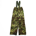 Italian Army E.I. Vegetato Camo Waterproof Overpants Suspenders PTFE Membrane Size 48