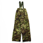 Italian Army E.I. Vegetato Camo Waterproof Overpants Suspenders PTFE Membrane Size 48