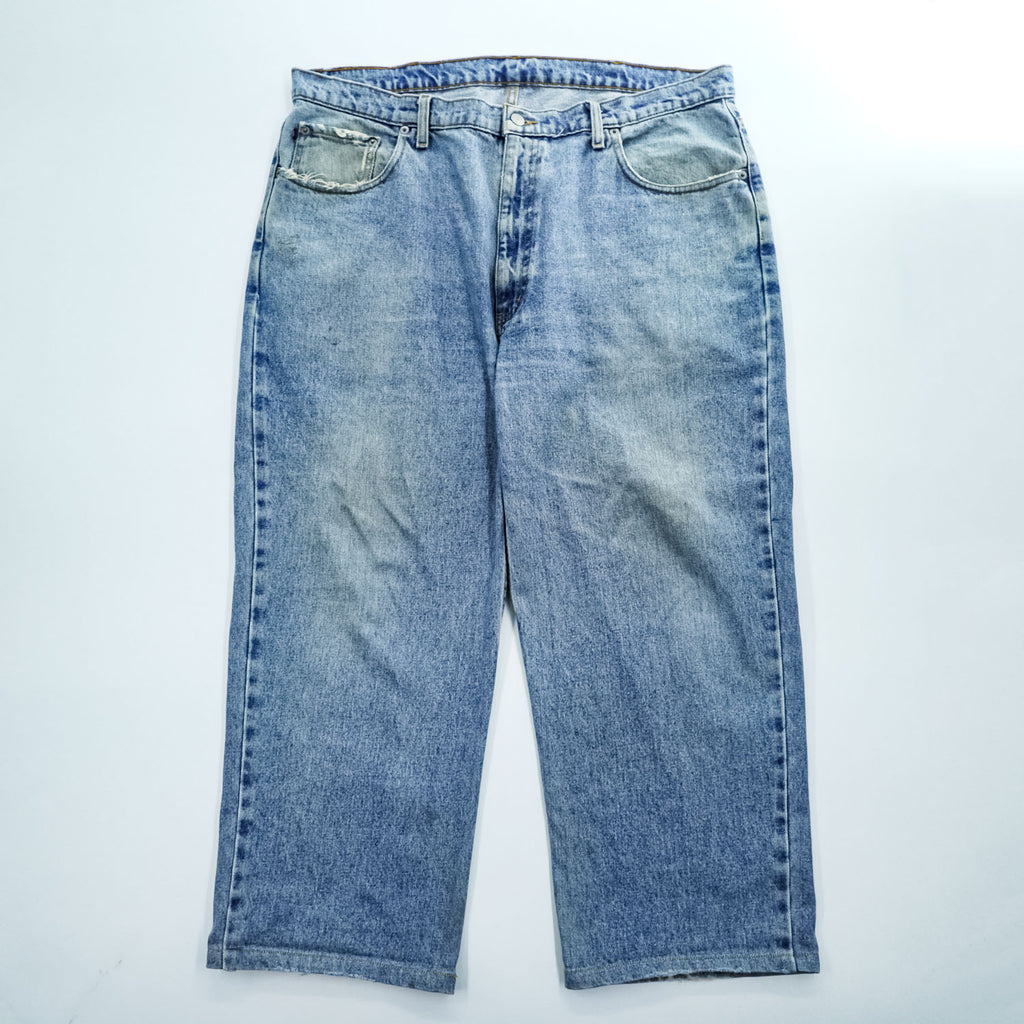 POLO JEANS CO. RALPH LAUREN RL 90年代 ヴィンテージ デニムパンツ ジーンズ XL インディゴ CLASSIC ジッパーフライ レザーパッチ
