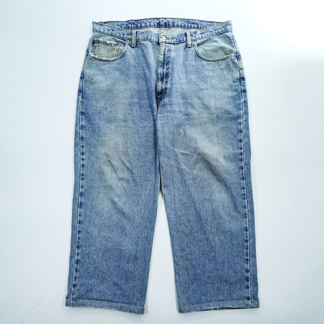 POLO JEANS CO. RALPH LAUREN RL 90年代 ヴィンテージ デニムパンツ ジーンズ XL インディゴ CLASSIC ジッパーフライ レザーパッチ