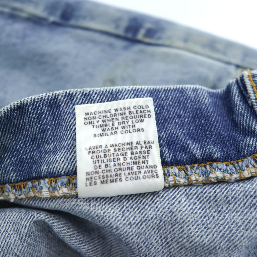 POLO JEANS CO. RALPH LAUREN RL 90年代 ヴィンテージ デニムパンツ ジーンズ XL インディゴ CLASSIC ジッパーフライ レザーパッチ