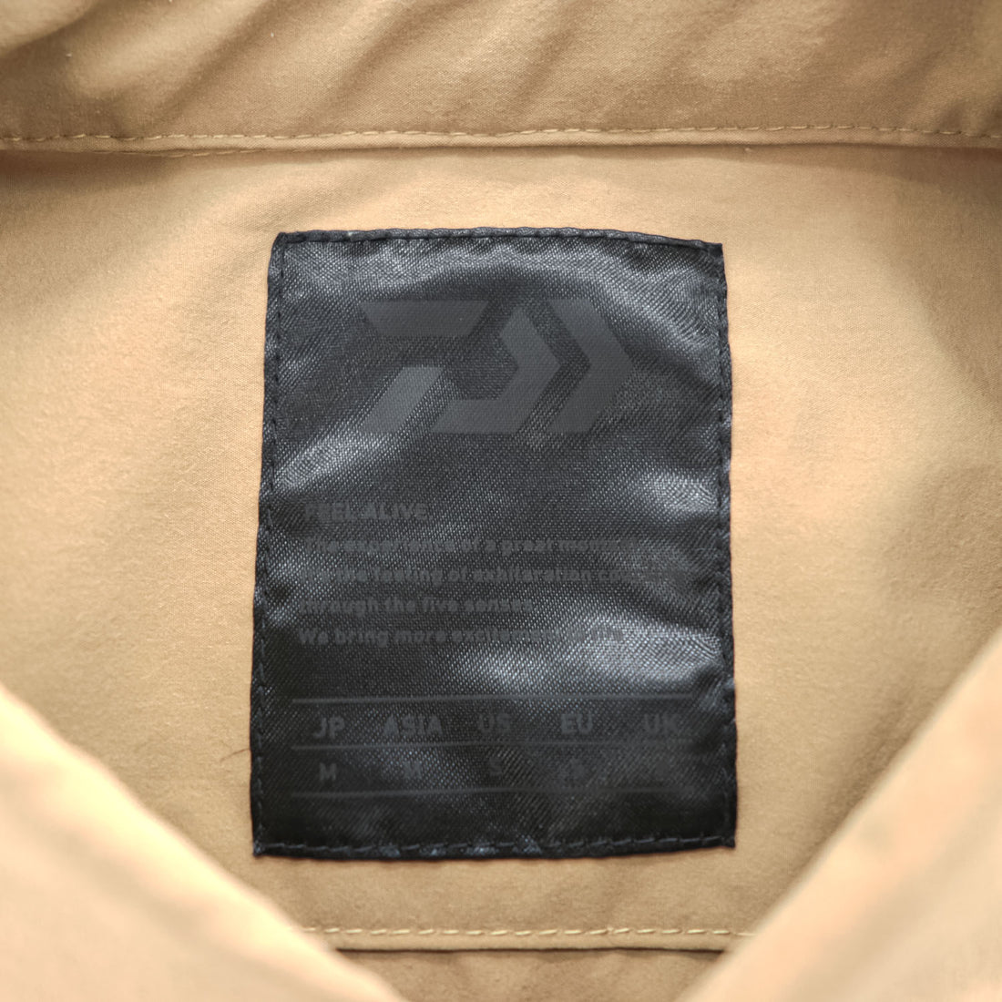 DAIWA PIER39 マルチポケット イージーシャツ 長袖シャツ M ベージュ Mulch Pocket Easy Shirt 撥水 オーバーサイズ BE-85020