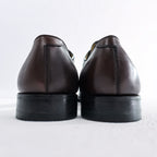 Johnston & Murphy Brown Leather Cap Toe Oxford Dress Shoes Men’s US 9.5 D/B Made in India