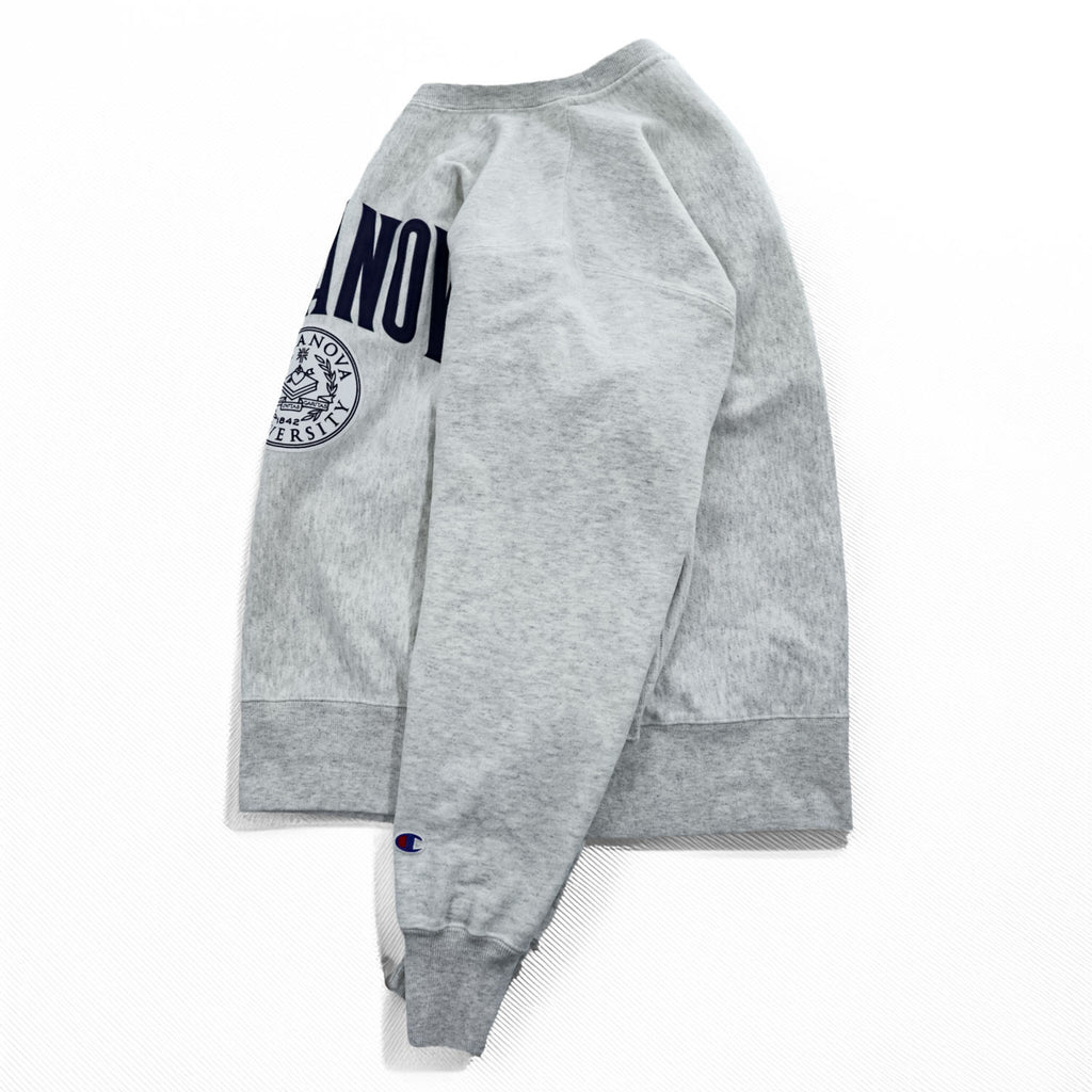 Champion Reverse Weave Gray Crewneck Sweatshirt Made in El Salvador