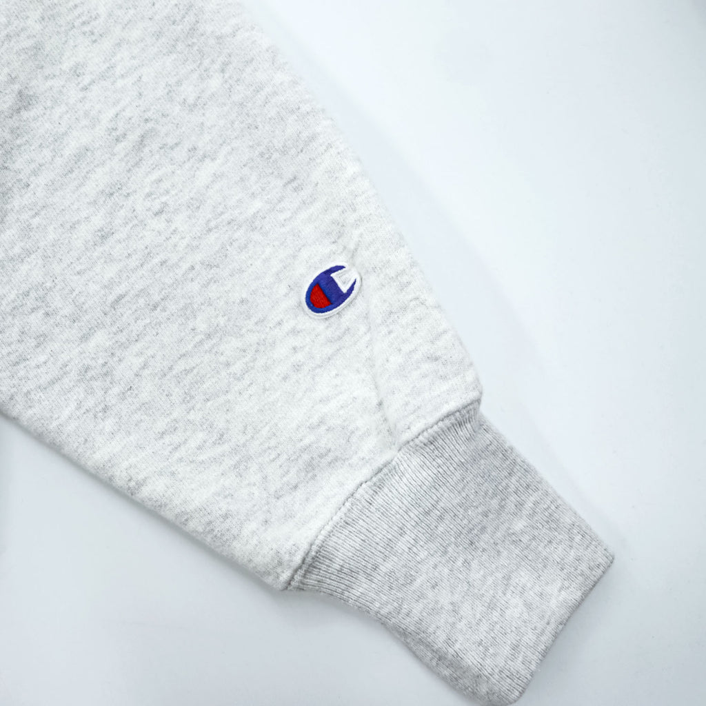 Champion Reverse Weave Gray Crewneck Sweatshirt Made in El Salvador