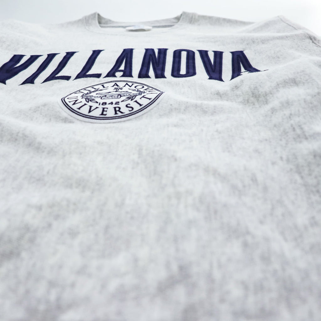 Champion Reverse Weave Gray Crewneck Sweatshirt Made in El Salvador