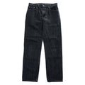 Levi's 90年代 ヴィンテージ 504 ルーズストレート ブラックデニムパンツ ジーンズ L ボタン裏341 ジッパーフライ 504 0260 オーストリア製