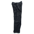 Levi's 90年代 ヴィンテージ 504 ルーズストレート ブラックデニムパンツ ジーンズ L ボタン裏341 ジッパーフライ 504 0260 オーストリア製