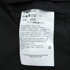 OAMC Black Cotton Short Sleeve Shirt Hidden Placket Boxy Fit Size S Made in Italy OAMO600468