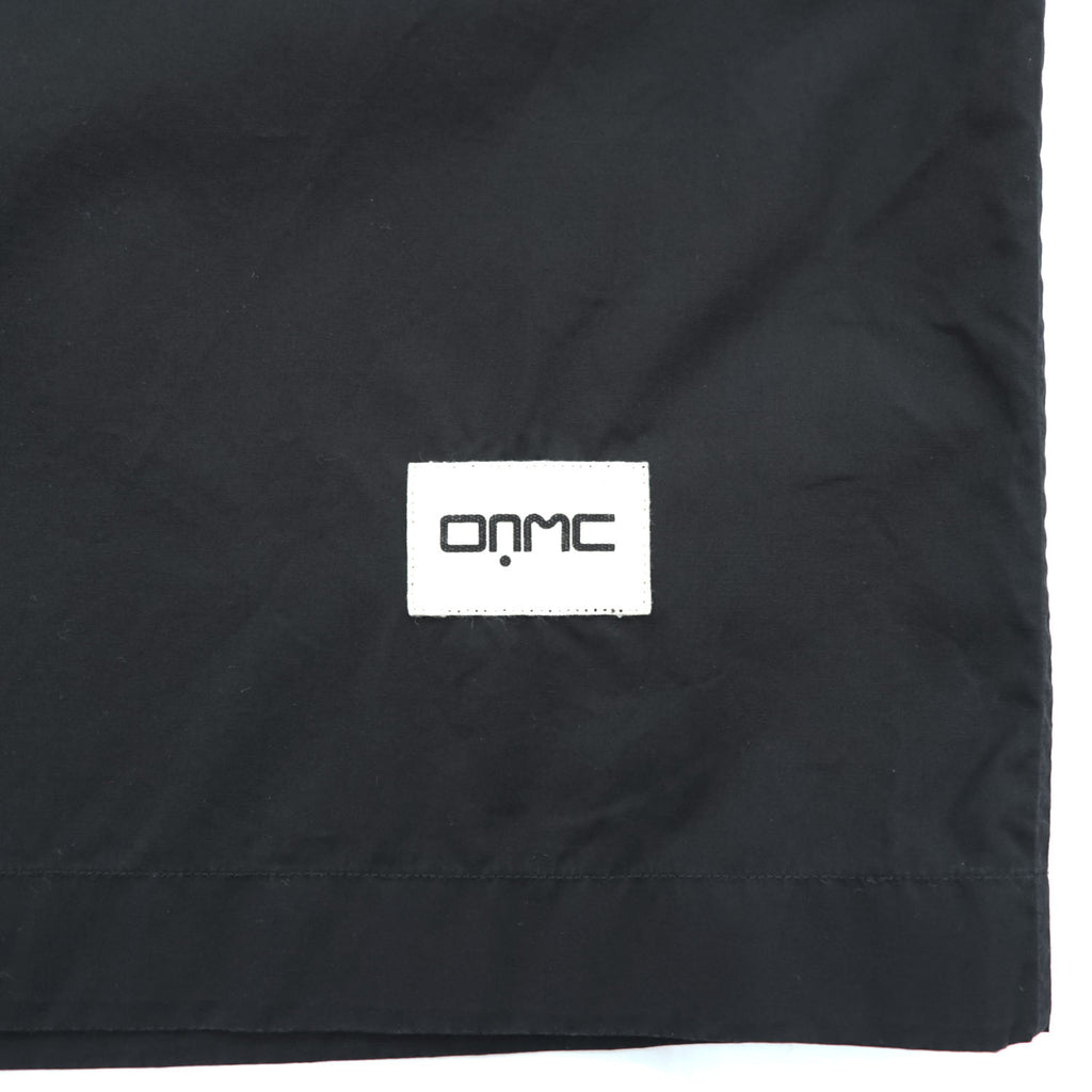 OAMC Black Cotton Short Sleeve Shirt Hidden Placket Boxy Fit Size S Made in Italy OAMO600468