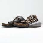 BIRKENSTOCK German-made sandals, US size 9, brown, LUCCA