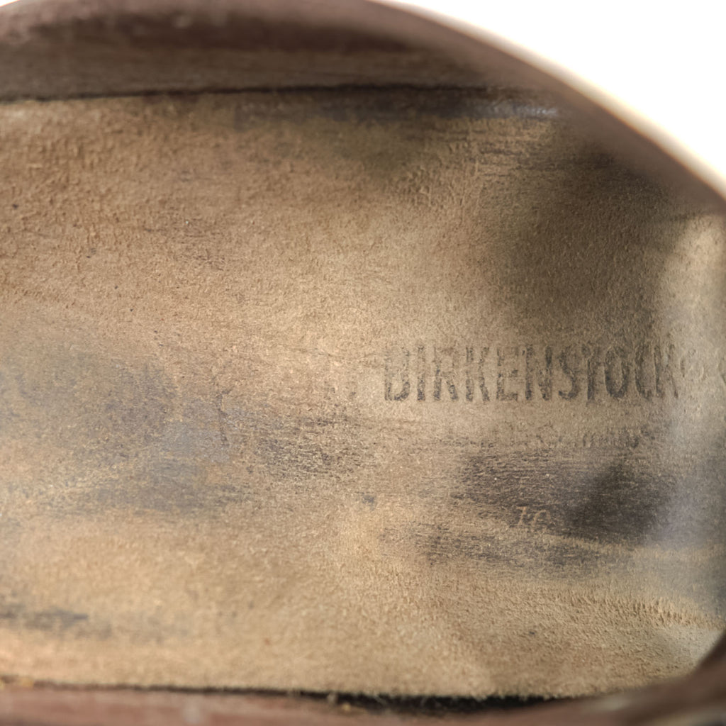 BIRKENSTOCK German-made sandals, US size 9, brown, LUCCA
