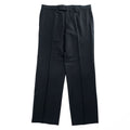 HUGO BOSS センタープレス スラックス ドレスパンツ XL ブラック クロアチア製