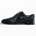 Alison Brothers Black Leather Cap Toe Oxford Dress Shoes Goodyear Welted Size 9