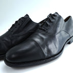Alison Brothers Black Leather Cap Toe Oxford Dress Shoes Goodyear Welted Size 9