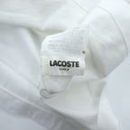 CHEMISE LACOSTE 90年代 ヴィンテージ ポロシャツ M ホワイト ワニロゴ コットン