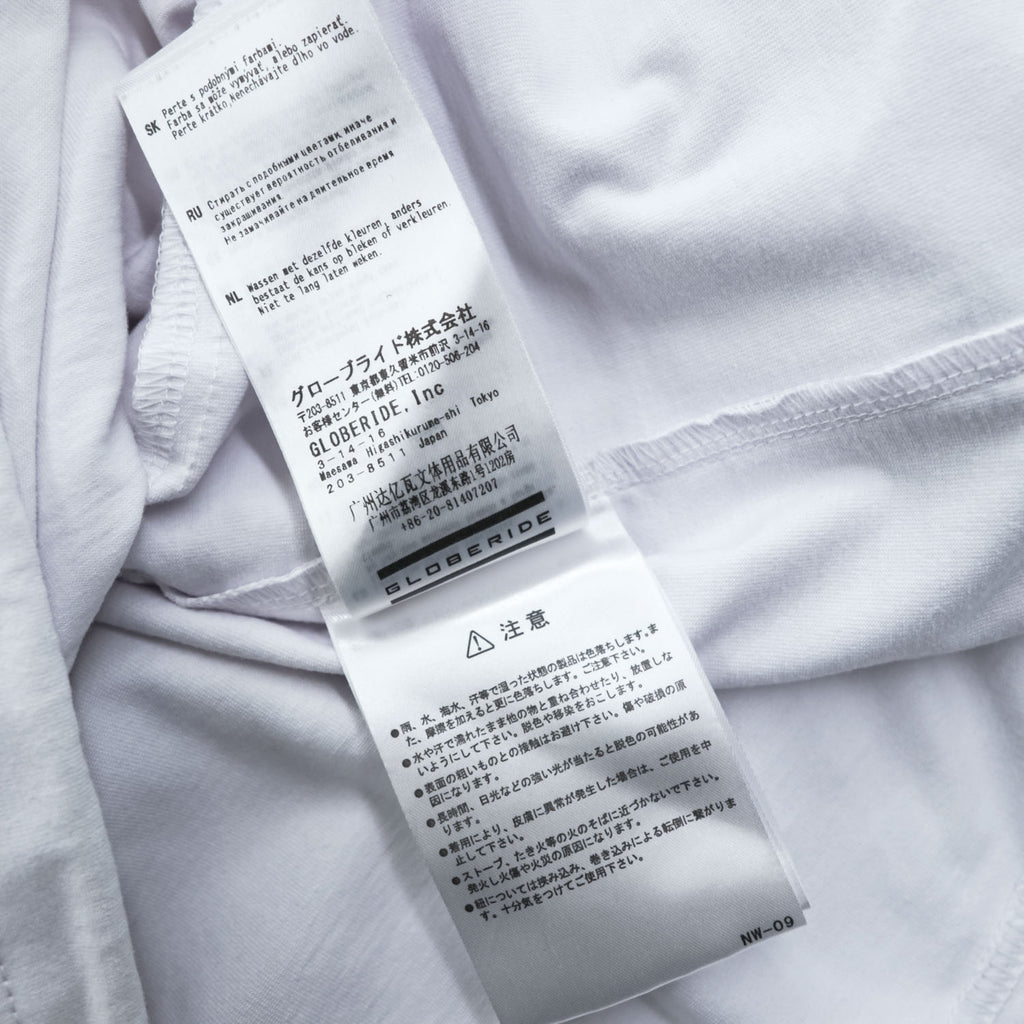 DAIWA PIER39 Drawstring TECH TEE POCKET CREW T-Shirt M White BE-32024