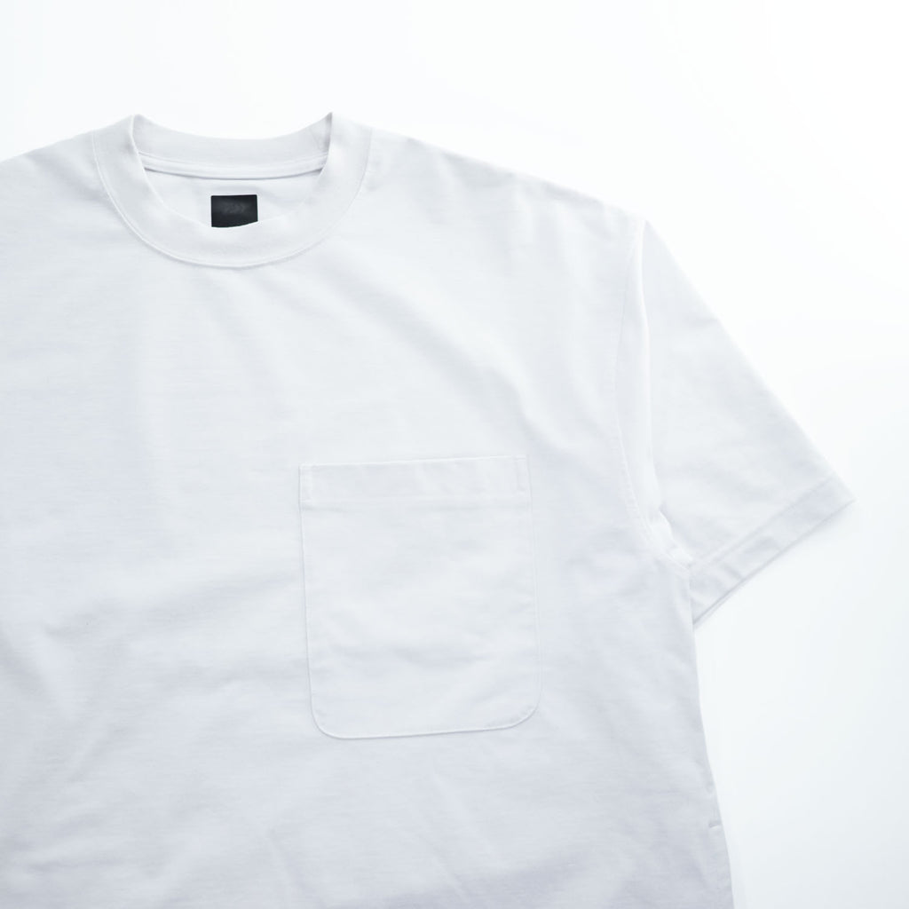 DAIWA PIER39 Drawstring TECH TEE POCKET CREW T-Shirt M White BE-32024
