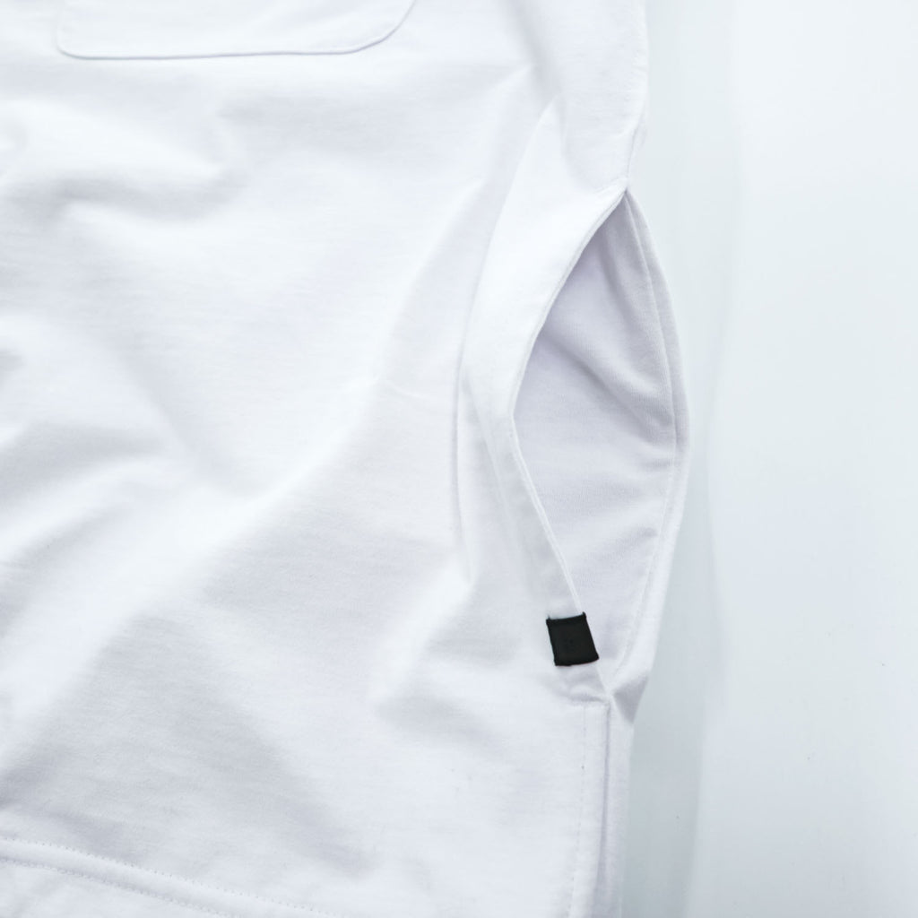DAIWA PIER39 Drawstring TECH TEE POCKET CREW T-Shirt M White BE-32024