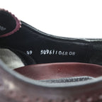 Florsheim Lexington Wingtip Oxford Burgundy Leather Dress Shoes Mens US 9.5 D Longwing Brogue