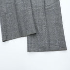 Brooks Brothers イタリア製 グレンチェック スラックス パンツ L グレー 千鳥格子 2タック プリーツ 未使用品 グレンチェック SUPER 110'S