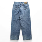 Levi’s 560 Comfort Fit Relaxed Tapered Jeans Light Wash Made in USA Mens W34 L32 100% Cotton
