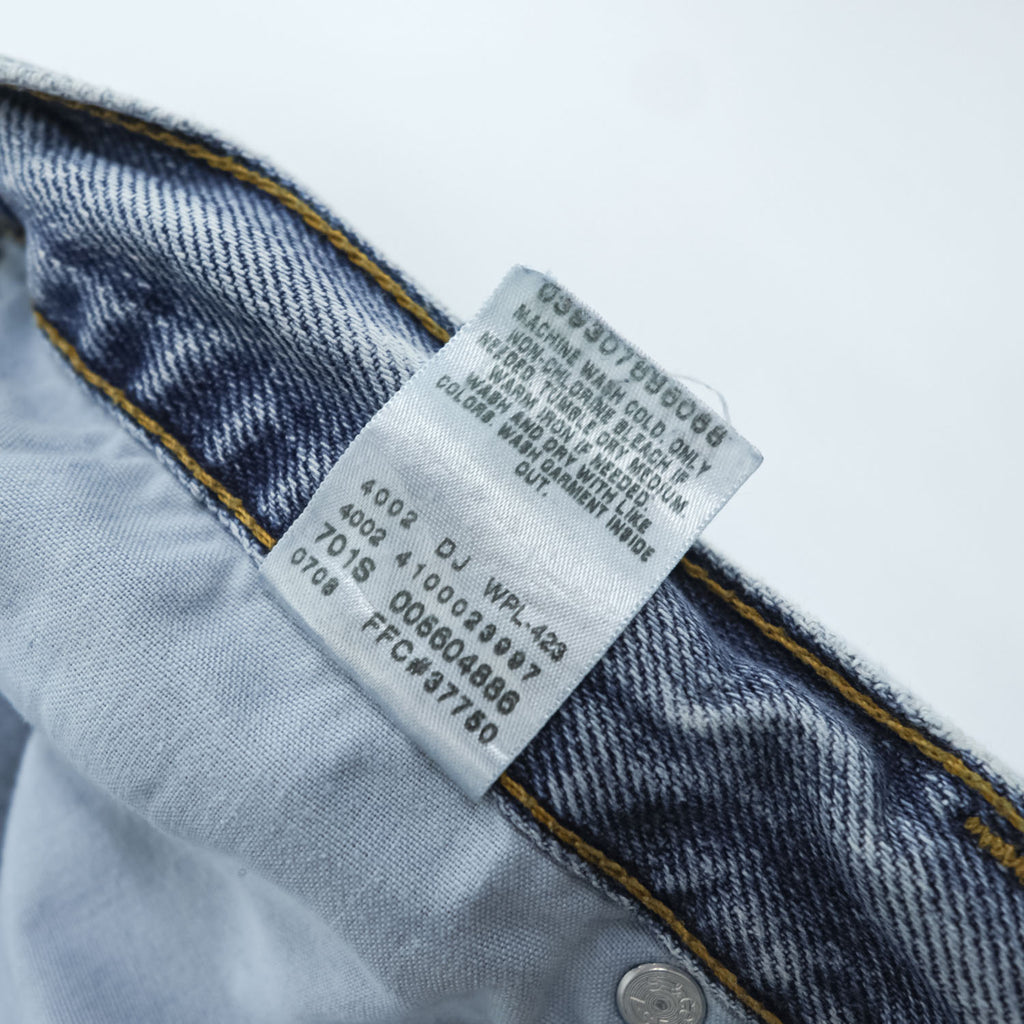 Levi’s 560 Comfort Fit Relaxed Tapered Jeans Light Wash Made in USA Mens W34 L32 100% Cotton
