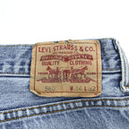 Levi’s 560 Comfort Fit Relaxed Tapered Jeans Light Wash Made in USA Mens W34 L32 100% Cotton