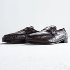 Botany 500 Vintage 90s Oxblood Burgundy Leather Kiltie Loafers Dress Shoes US 10 Wide Vintage