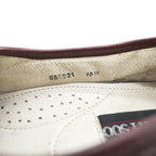 Botany 500 Vintage 90s Oxblood Burgundy Leather Kiltie Loafers Dress Shoes US 10 Wide Vintage