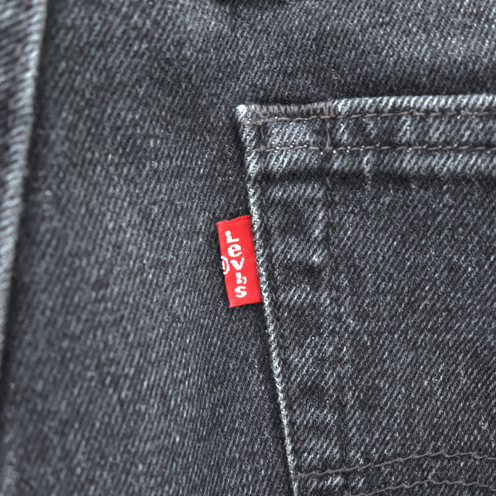 Levi’s 505C Black Denim Jeans Men’s W34 L32 Faded Black Straight Tapered 00505-4051