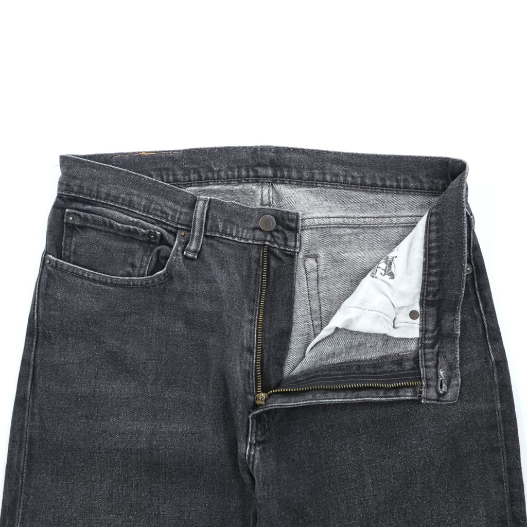 Levi’s 505C Black Denim Jeans Men’s W34 L32 Faded Black Straight Tapered 00505-4051