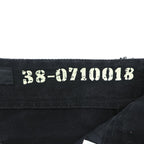Marithe Francois Girbaud Taped Para Shuttle Shorts Black Leaf Green Shuttle Tape Baggy Cargo Y2K Size 42