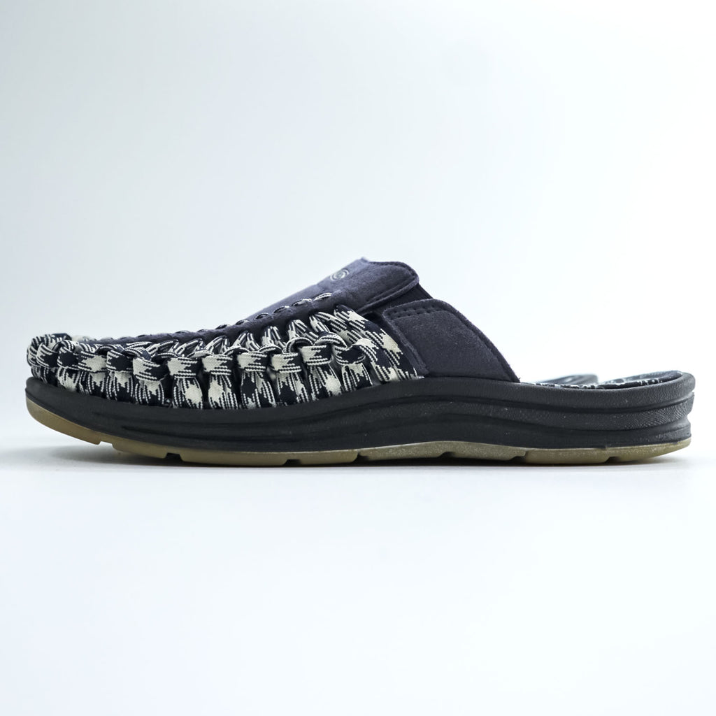 KEEN UNEEK 2 SLIDE Sandals US9 Navy TOKYOHEMPCONNECTION THC Paisley 1026017