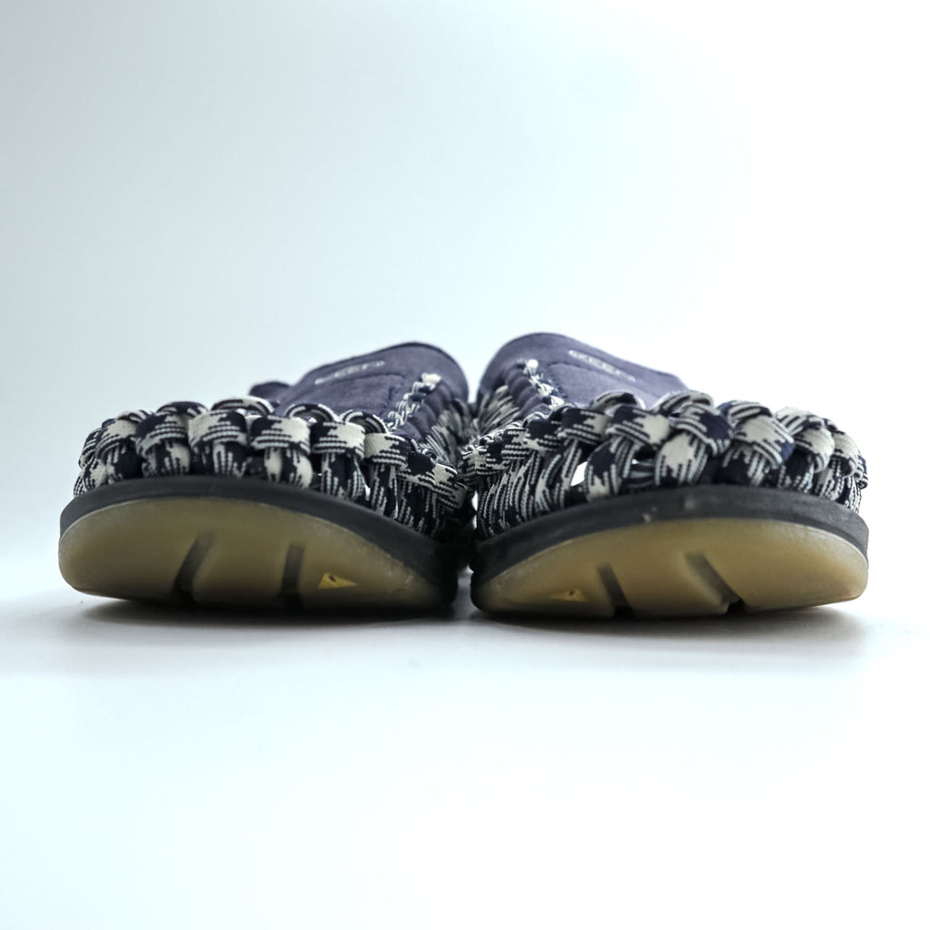 KEEN UNEEK 2 SLIDE Sandals US9 Navy TOKYOHEMPCONNECTION THC Paisley 1026017