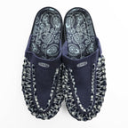 KEEN UNEEK 2 SLIDE Sandals US9 Navy TOKYOHEMPCONNECTION THC Paisley 1026017