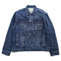 Polo Ralph Lauren Denim Trucker Jacket Indigo Blue Made in Mexico Authentic Denim XL
