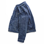 Polo Ralph Lauren Denim Trucker Jacket Indigo Blue Made in Mexico Authentic Denim XL