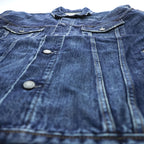 Polo Ralph Lauren Denim Trucker Jacket Indigo Blue Made in Mexico Authentic Denim XL